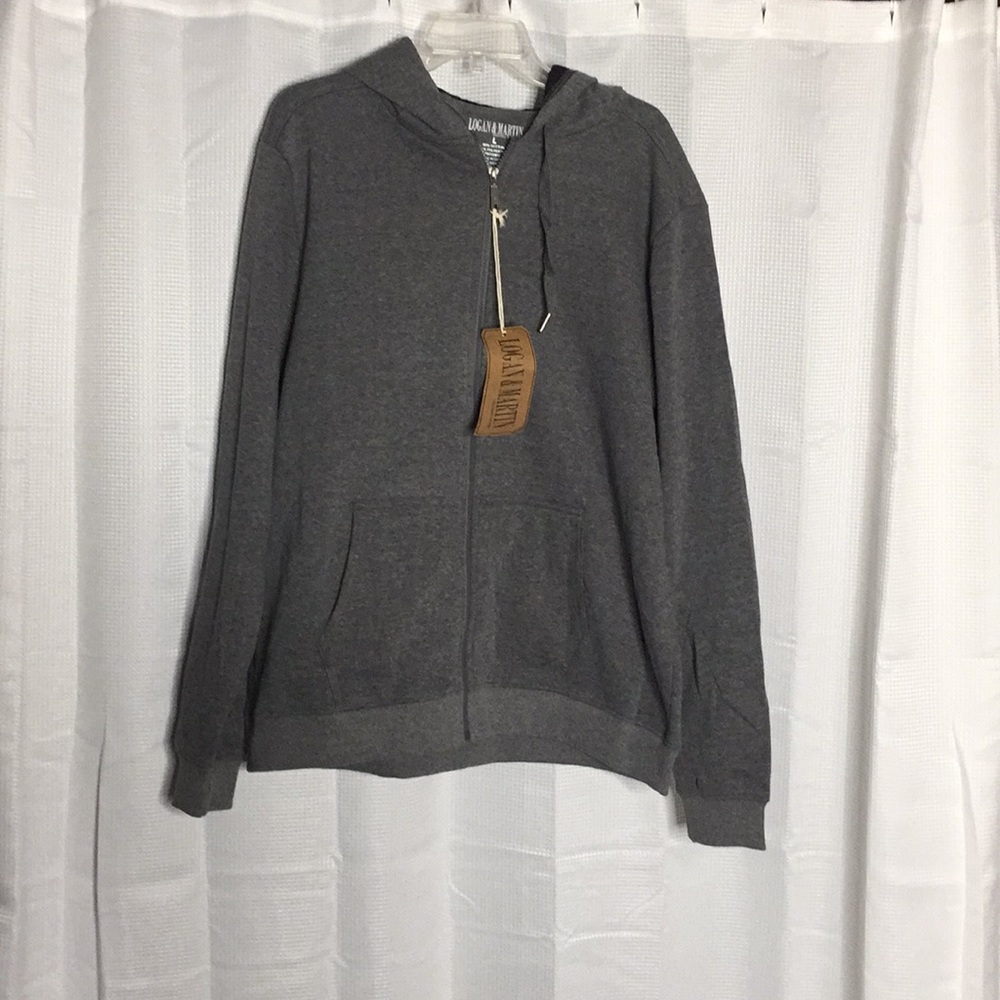 Men’s Logan & Martin zip up hoodie with pockets